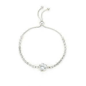 Rose gold heart zircon bracelet versatile high - end female alloy diamond ladies bracelet bracelet jewelry - Negative Apparel