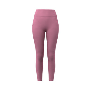 Sculpting Bloom | High - Waist Peach Lift Yoga Leggings - Negative Apparel