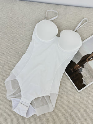 Sculpting Silk | All - in - One Breathable Shaping Bodysuit - Negative Apparel
