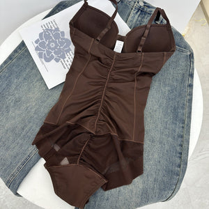 Sculpting Silk | All - in - One Breathable Shaping Bodysuit - Negative Apparel