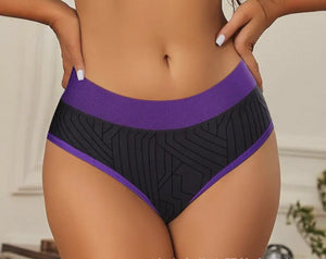 Seamless Color - Matching Low - Waist Panties – Breathable Comfort for All - Day Wear - Negative Apparel
