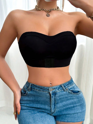Sexy Push Up Strapless Bra, Crossover Front Closure - Negative Apparel