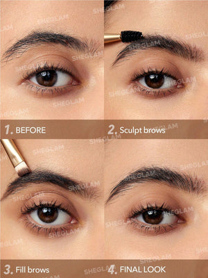 SHEGLAM Boss Brow Waterproof Pomade - Negative Apparel
