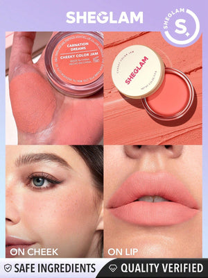 SHEGLAM Cheeky Color Jam-Rose Meadow 6 Shades - Negative Apparel