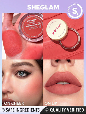 SHEGLAM Cheeky Color Jam-Rose Meadow 6 Shades - Negative Apparel