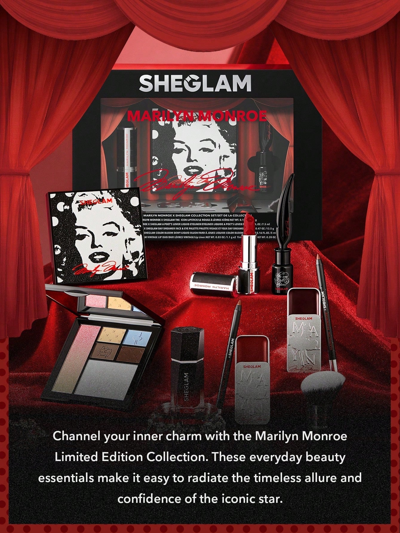 SHEGLAM Color Bloom Dewy Liquid Blush-Hollywood Liquid Blush Liquid Waterproof Long Lasting High Pigment Non-Fading Natural Lasting Glow Lightweight Face Makeup - Negative Apparel