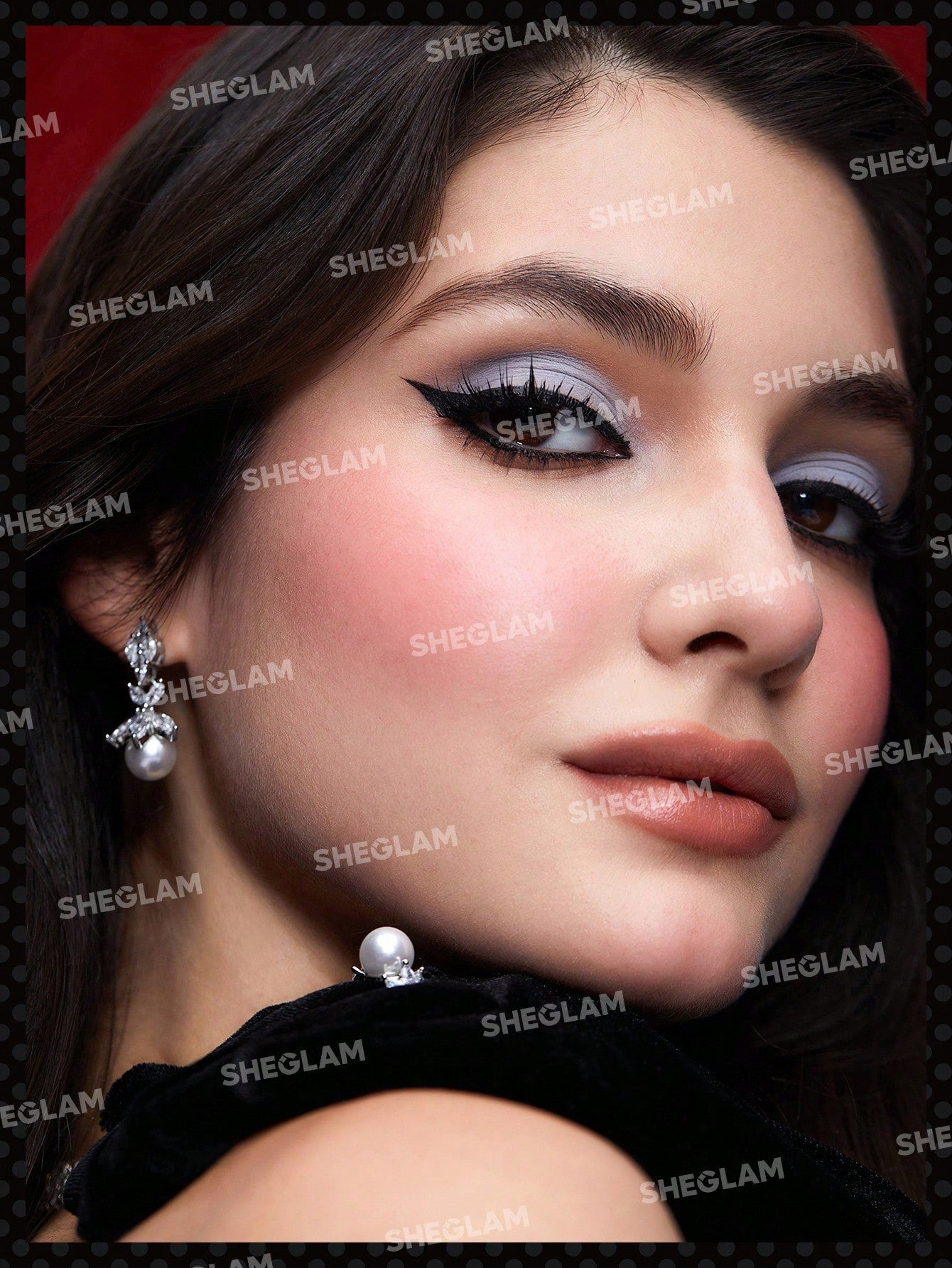 SHEGLAM Color Bloom Dewy Liquid Blush-Hollywood Liquid Blush Liquid Waterproof Long Lasting High Pigment Non-Fading Natural Lasting Glow Lightweight Face Makeup - Negative Apparel