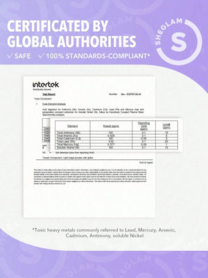 SHEGLAM Cosmic Crystal Mousse Highlighter - Powder Highlighter Shimmer Long Wear Brightening Non-Caking Glow Highlighter Black Friday Winter Gifts Highlighter - Negative Apparel