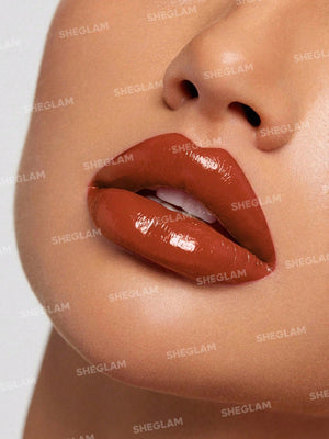 SHEGLAM Creme Allure Lipstick - Nude 8 Colors Moisturizing Lipstick Lip Glow Nourishing Essence Hydrating Lip Care - Negative Apparel