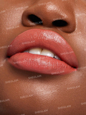SHEGLAM Creme Allure Lipstick - Nude 8 Colors Moisturizing Lipstick Lip Glow Nourishing Essence Hydrating Lip Care - Negative Apparel