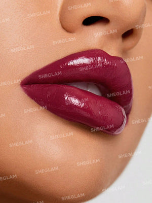 SHEGLAM Creme Allure Lipstick - Nude 8 Colors Moisturizing Lipstick Lip Glow Nourishing Essence Hydrating Lip Care - Negative Apparel