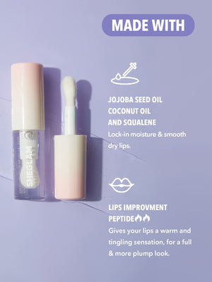 SHEGLAM Hot Goss Plumping Lip Gloss - Negative Apparel