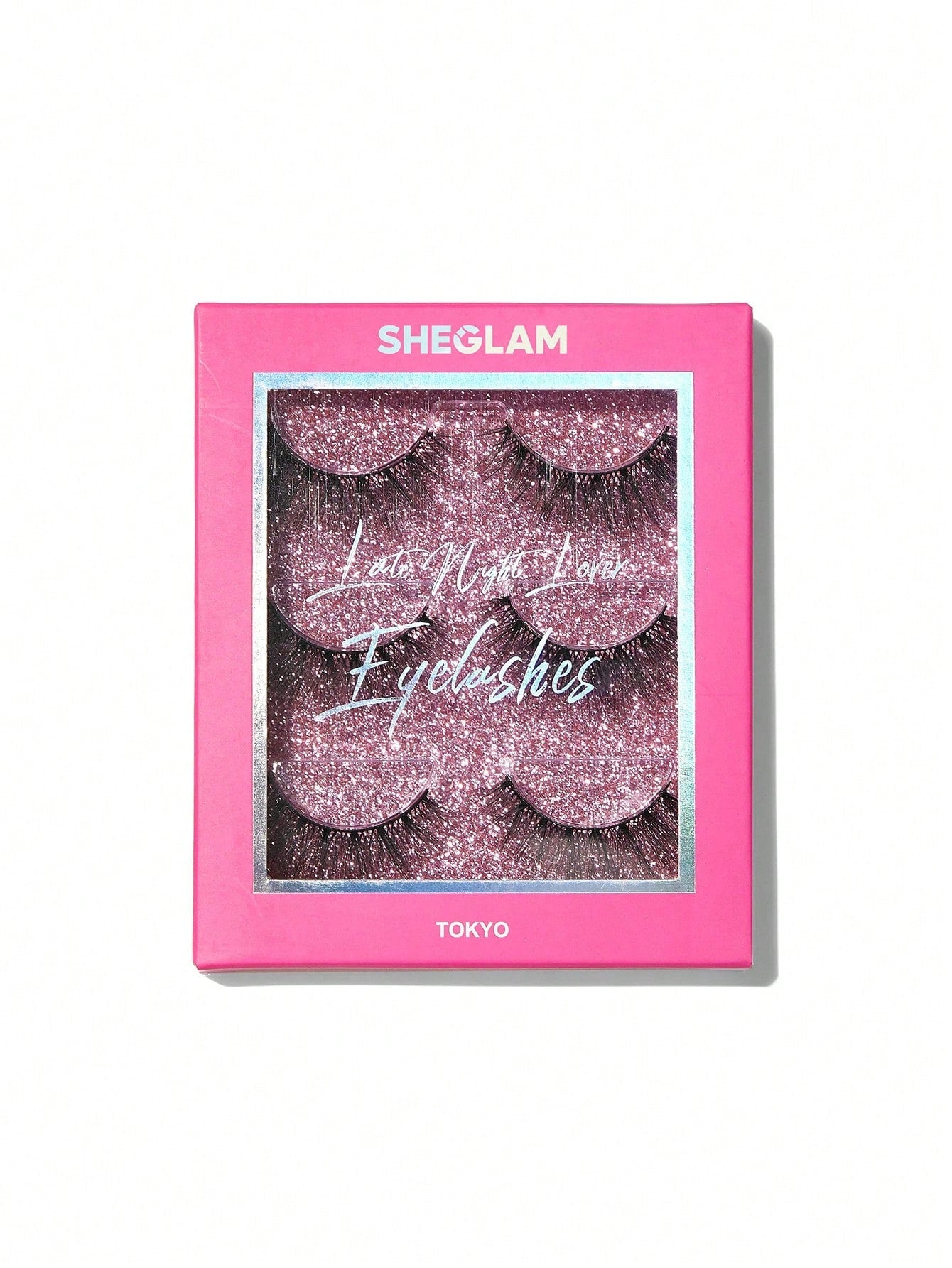 SHEGLAM Late Night Lover Full Volume False Eyelashes-Tokyo 3 Pairs Lightweight Comfortable Tapered Natural Fuller Longer Thicker Fake False Eyelashes DIY Eyelash Extension Eyelashes Black Friday Party False Eyelashes - Negative Apparel