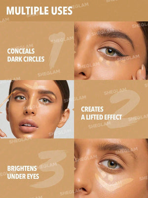 SHEGLAM Like Magic 12hr Full Coverage Concealer - Negative Apparel