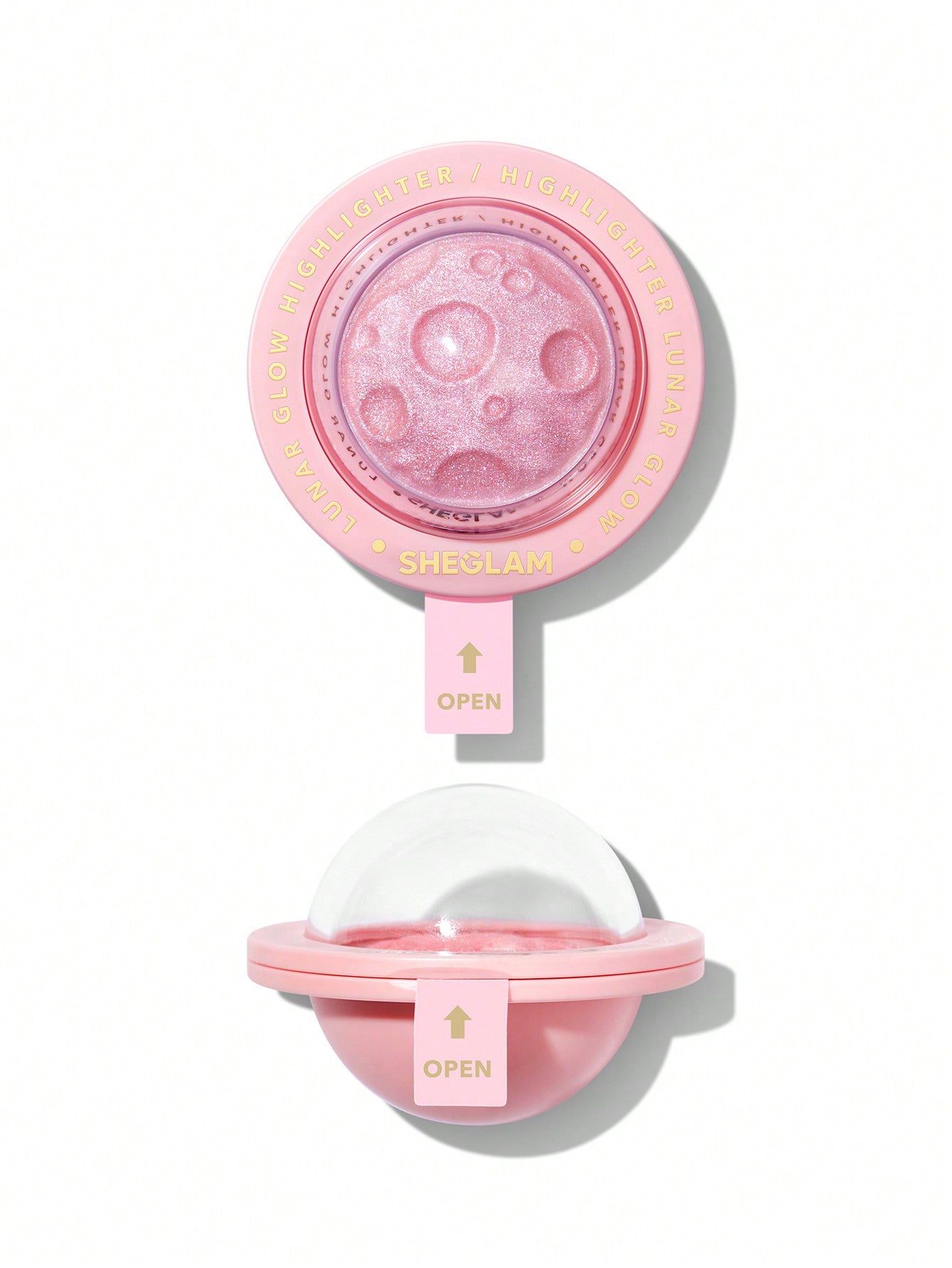 SHEGLAM Lunar Glow Highlighter-Heart Galaxy - Negative Apparel