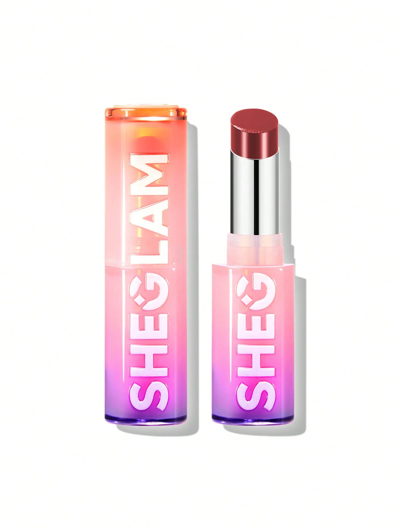SHEGLAM Mirror Kiss High-Shine Lipstick-High Key - Negative Apparel