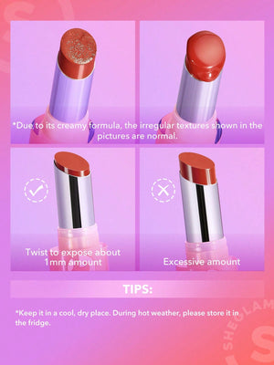 SHEGLAM Mirror Kiss High-Shine Lipstick-High Key - Negative Apparel