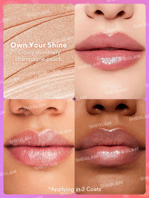 SHEGLAM Mirror Kiss High-Shine Lipstick-Own Your Shine - Negative Apparel