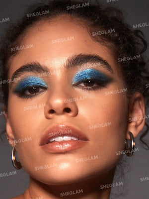 SHEGLAM Party Glitter Liner-Disco Ball Liquid Eyeshadow Gel Silver High Shine Long Lasting Highly Pigmented Long Wear Liquid Liner - Negative Apparel
