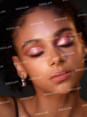 SHEGLAM Party Glitter Liner-Disco Ball Liquid Eyeshadow Gel Silver High Shine Long Lasting Highly Pigmented Long Wear Liquid Liner - Negative Apparel