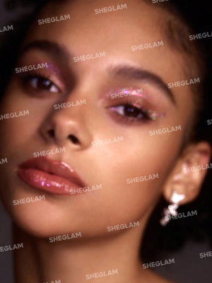 SHEGLAM Party Glitter Liner-Disco Ball Liquid Eyeshadow Gel Silver High Shine Long Lasting Highly Pigmented Long Wear Liquid Liner - Negative Apparel