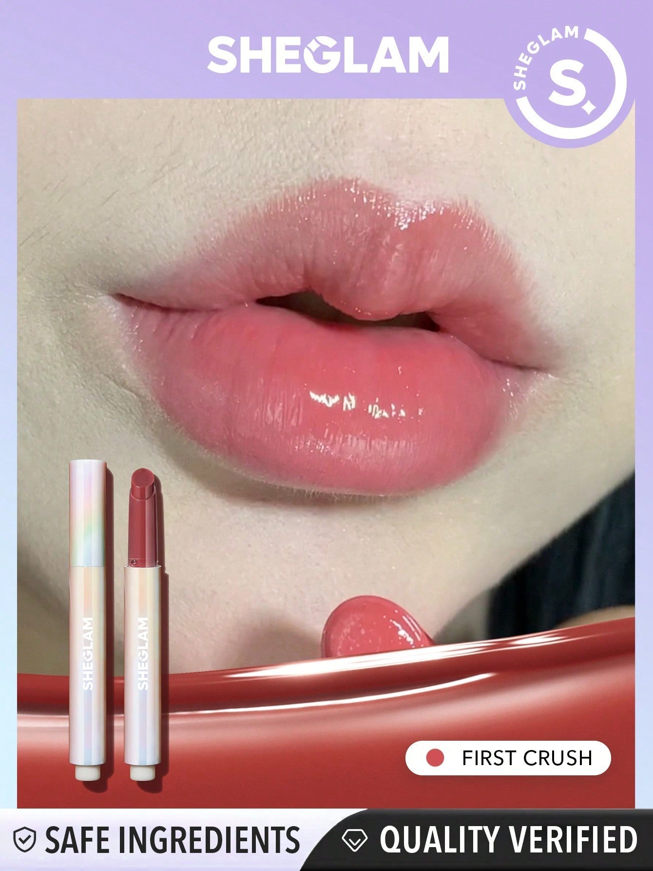SHEGLAM Pout-Perfect Shine Lip Plumper - Negative Apparel