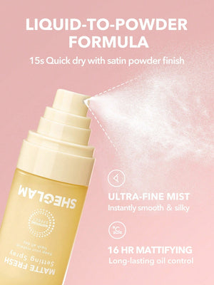 SHEGLAM Press Refresh Setting Spray - Negative Apparel