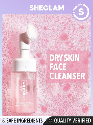 SHEGLAM Radiant By Nature Oily Skin Face Cleanser 100ml Hydrating Gentle Daily Facial Wash Liquid To Foam - Negative Apparel