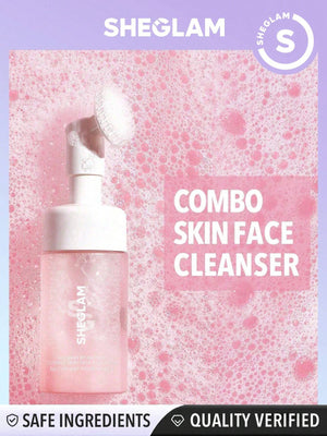 SHEGLAM Radiant By Nature Oily Skin Face Cleanser 100ml Hydrating Gentle Daily Facial Wash Liquid To Foam - Negative Apparel