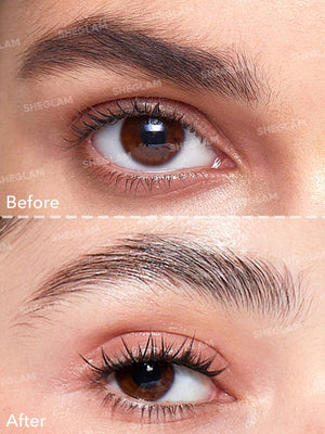 SHEGLAM Set Me Up Brow Hold-Crystal Clear Waterproof Eyebrow Gel - Negative Apparel