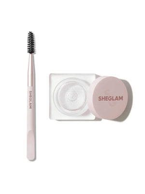 SHEGLAM Set Me Up Brow Hold-Crystal Clear Waterproof Eyebrow Gel - Negative Apparel