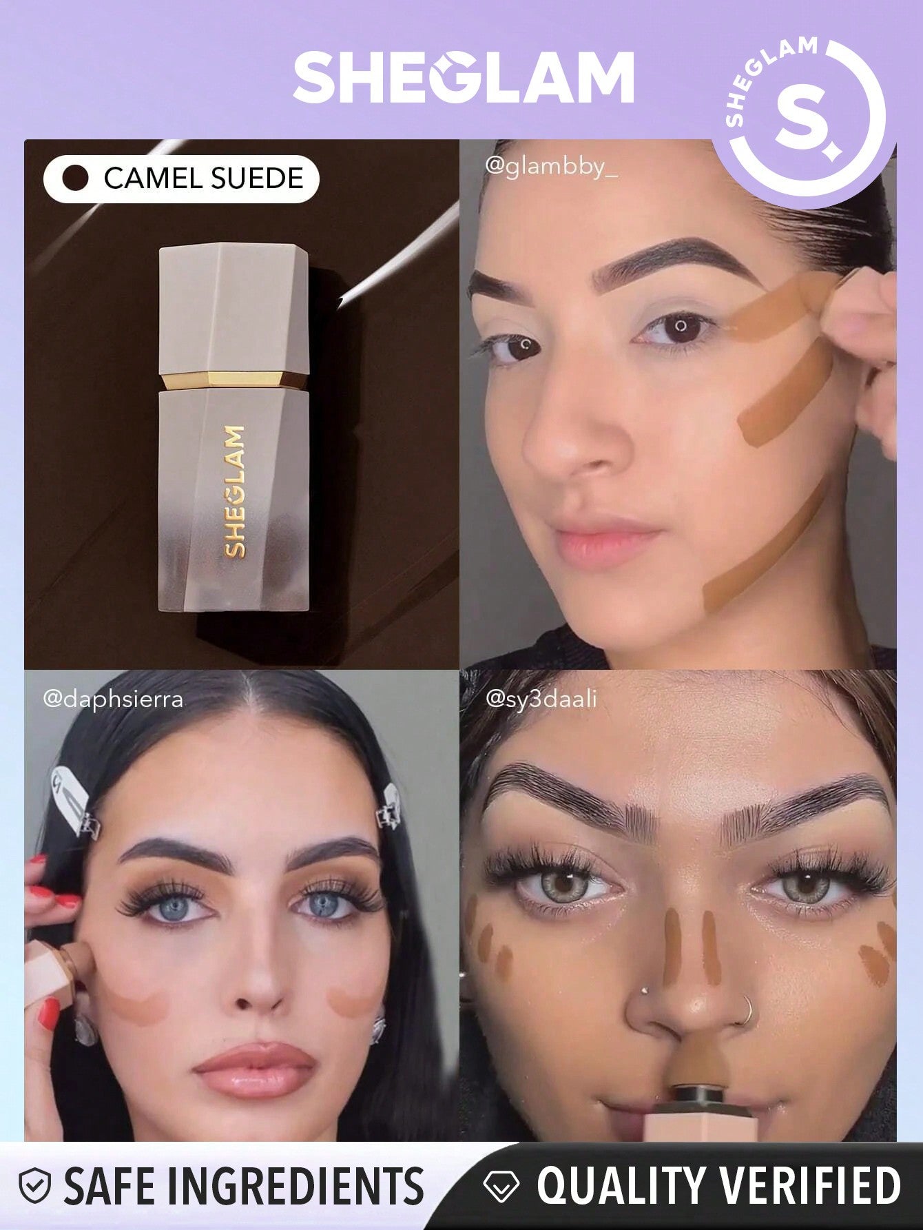 SHEGLAM Sun Sculpt Liquid Contour (Deep Shades) - Negative Apparel