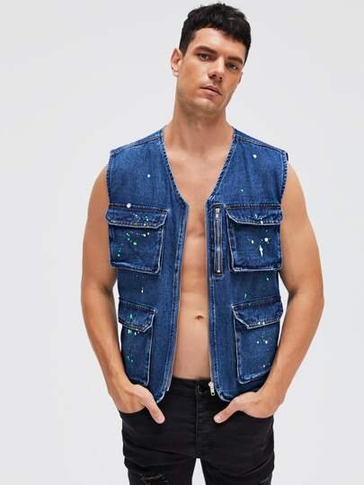 SHEIN Mens Denim Jackets - Negative Apparel