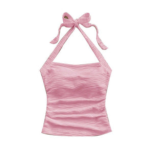 Small vest sexy lace - up suspender top women - Negative Apparel