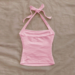 Small vest sexy lace - up suspender top women - Negative Apparel