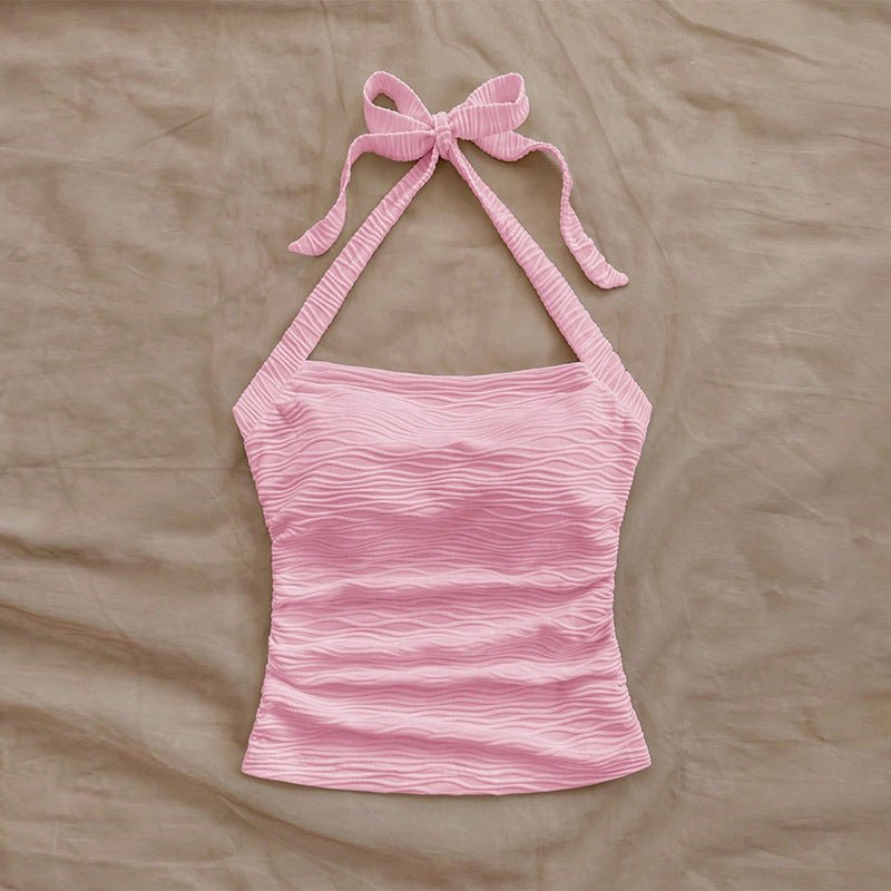 Small vest sexy lace - up suspender top women - Negative Apparel