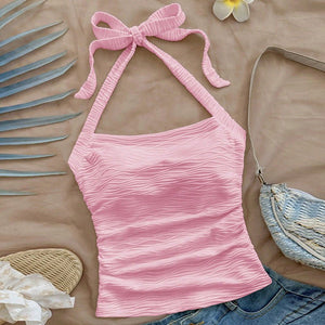 Small vest sexy lace - up suspender top women - Negative Apparel