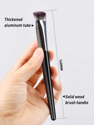 Soft Makeup Brush, Black Triangle Foundation Brush, Concealer Brush, Detail Brush, BB Cream Brush, Isolation Brush, Cover Dark Circles, Eye Bags, Acne Marks, Freckles, Portable Makeup Brush - Negative Apparel