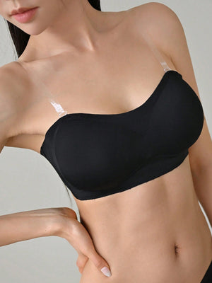 Solid Wireless Bra - Negative Apparel