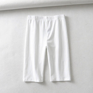 Sports fitness tight five - point solid color shorts running pants - Negative Apparel