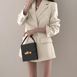 Suit jacket Korean version retro Office Jacket outer wear trendy Jacket - Negative Apparel