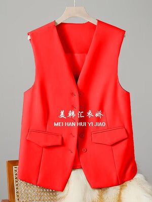 Suit vest Fashionable Trendy Waistcoat for Women - Negative Apparel