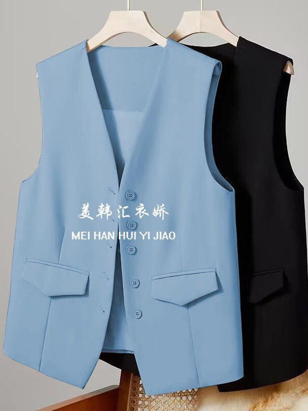 Suit vest Fashionable Trendy Waistcoat for Women - Negative Apparel