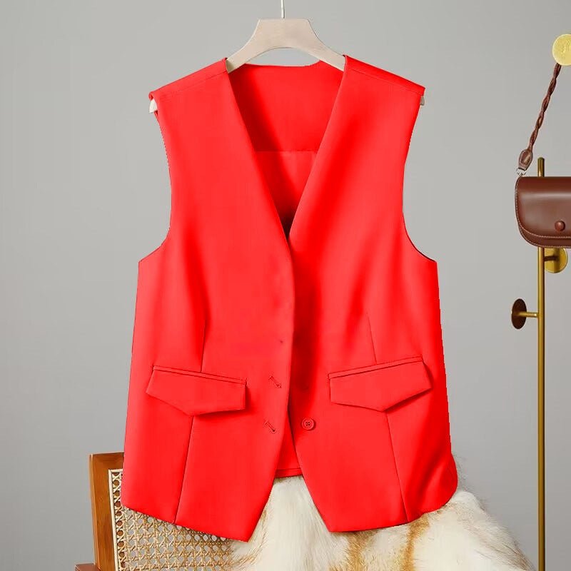 Suit vest Fashionable Trendy Waistcoat for Women - Negative Apparel