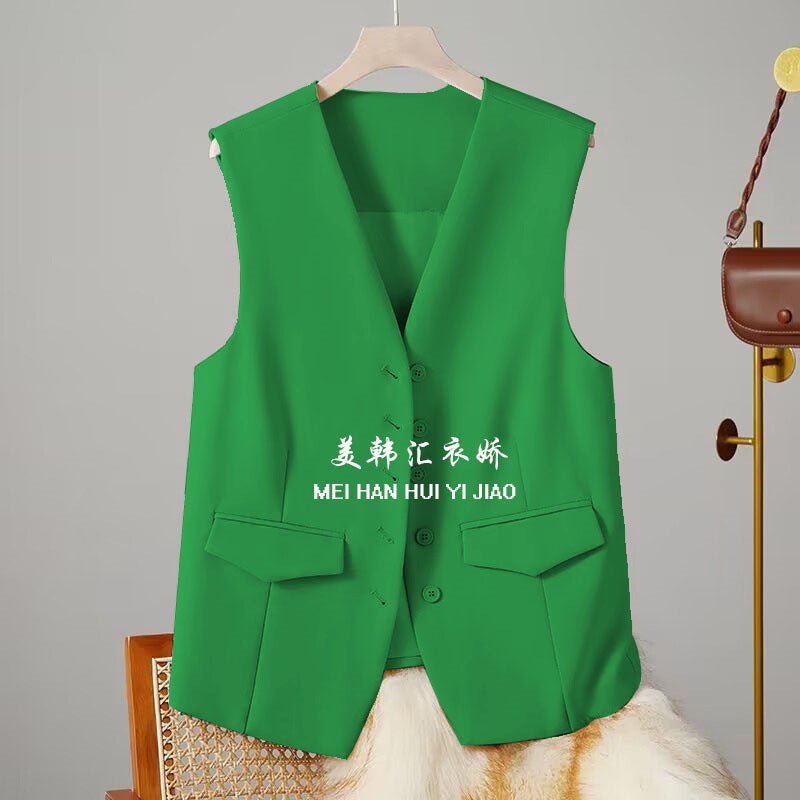 Suit vest Fashionable Trendy Waistcoat for Women - Negative Apparel
