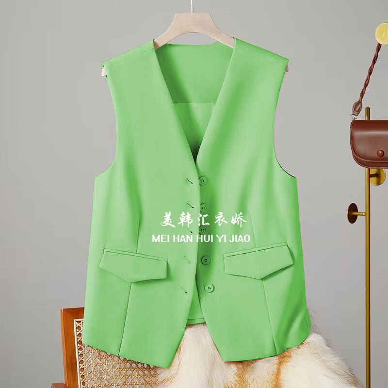Suit vest Fashionable Trendy Waistcoat for Women - Negative Apparel