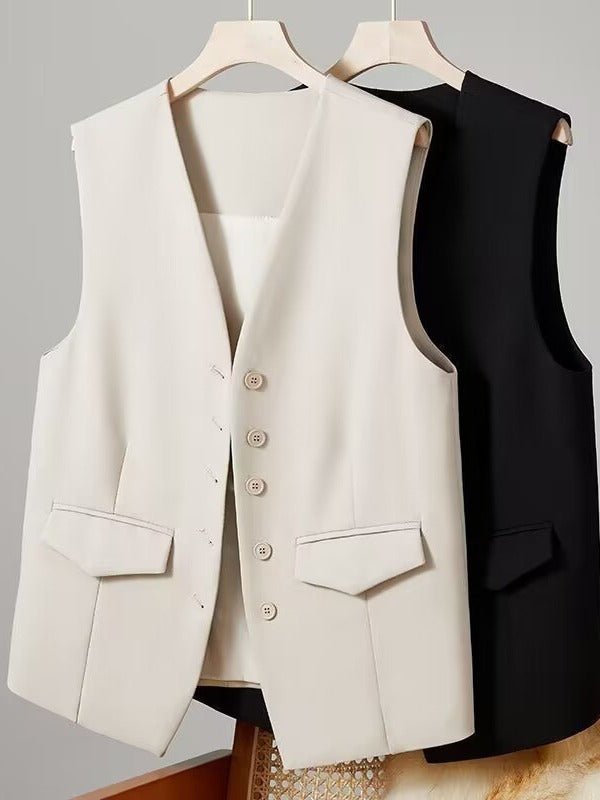Suit vest Fashionable Trendy Waistcoat for Women - Negative Apparel