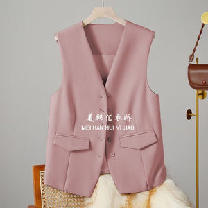 Suit vest Fashionable Trendy Waistcoat for Women - Negative Apparel