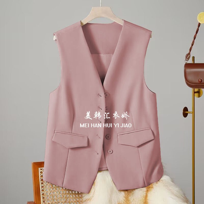 Suit vest Fashionable Trendy Waistcoat for Women - Negative Apparel