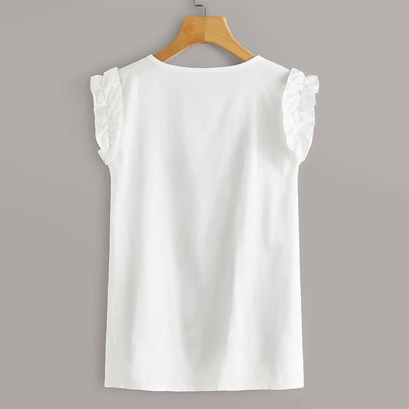 Summer new vacation style Amazon crew neck shirt women's clothing - Negative Apparel